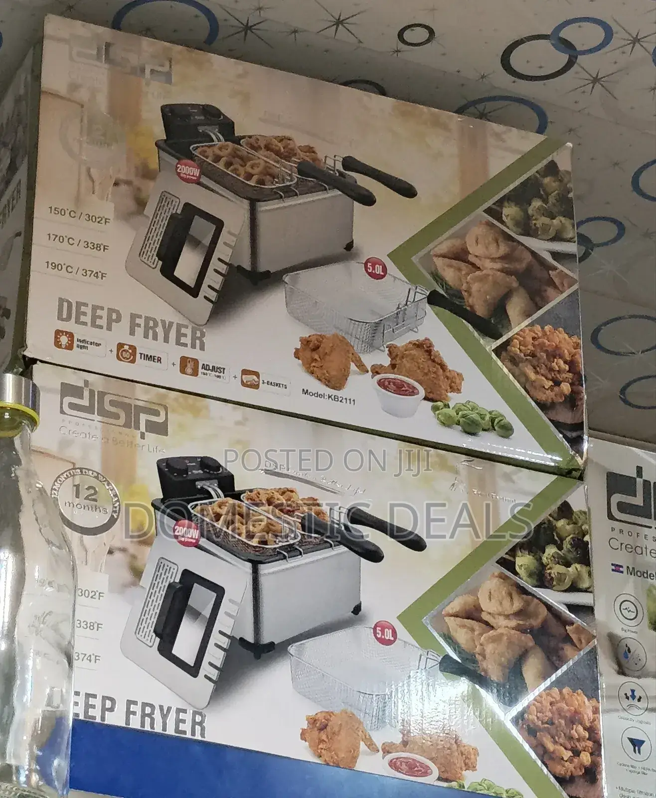 DSP 5.0L Deep Fryer