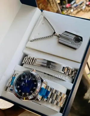Rolex Watch With Bracelets