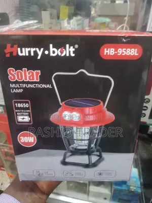 Hurry Bolt Solar Lamp