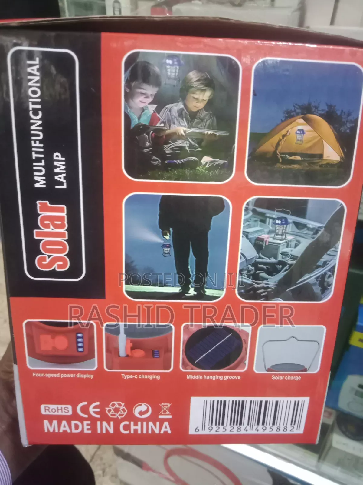 Hurry Bolt Solar Lamp