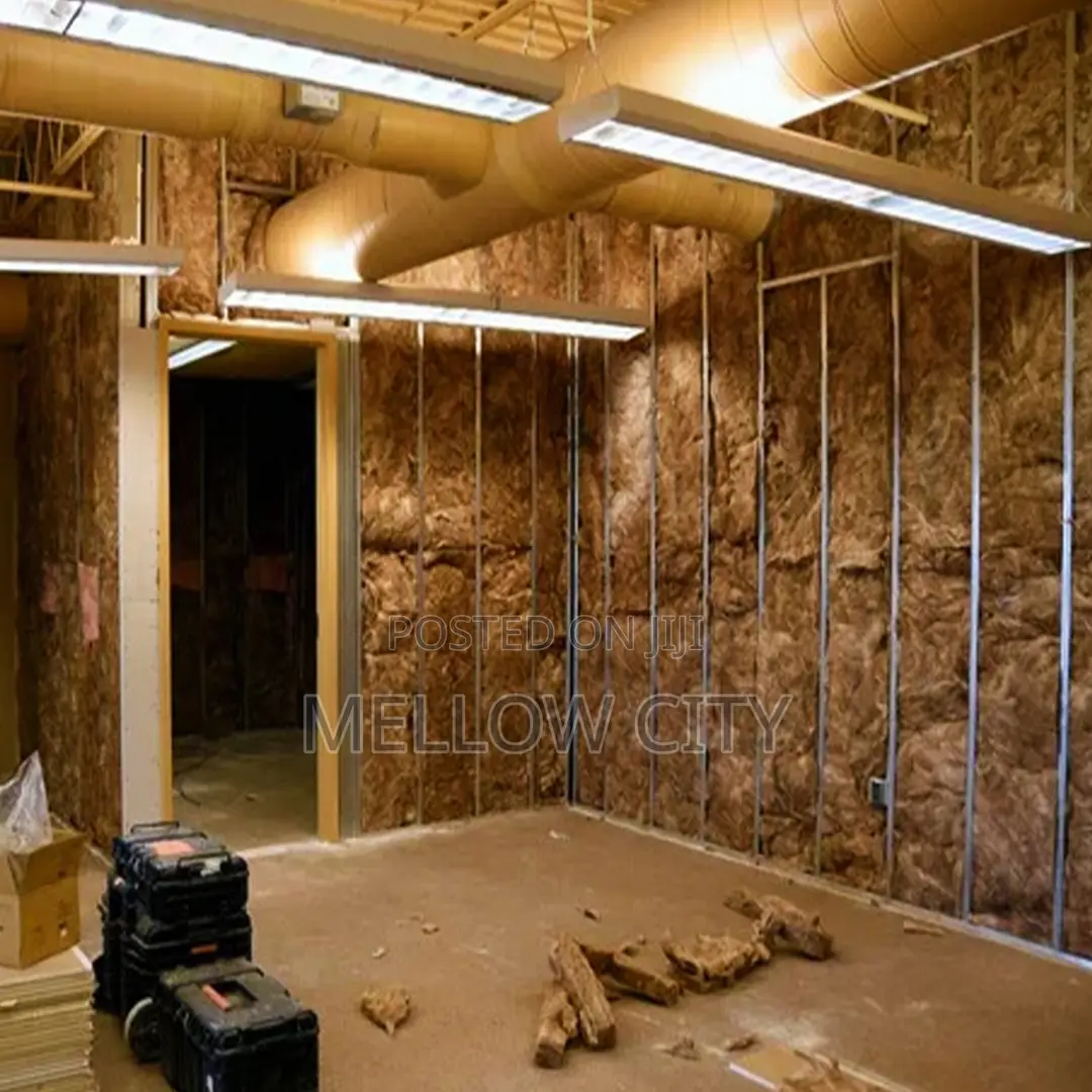 Thick Soundproofing Services on Walls and Ceiling