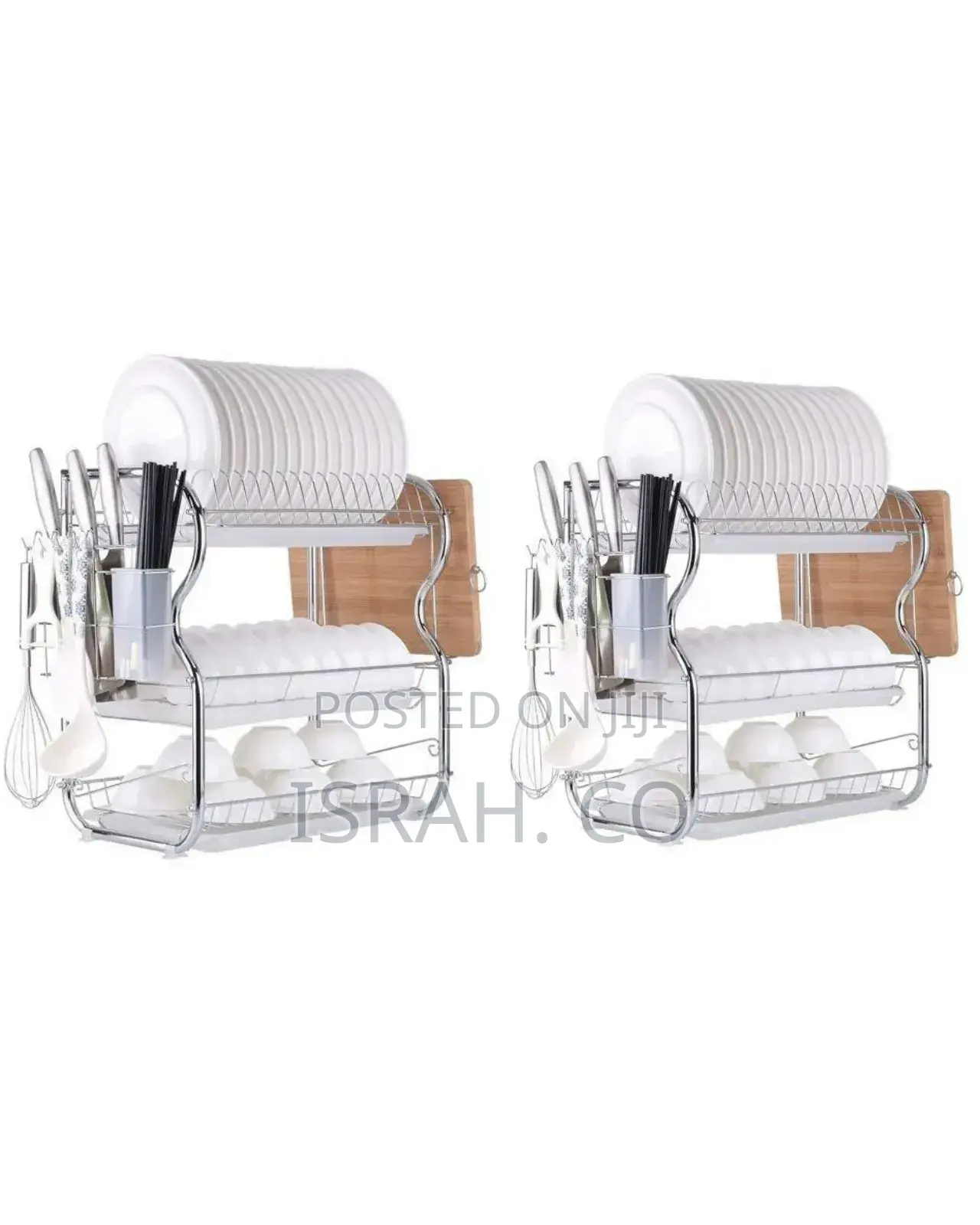 Stainless 3 Layer Dish Rack