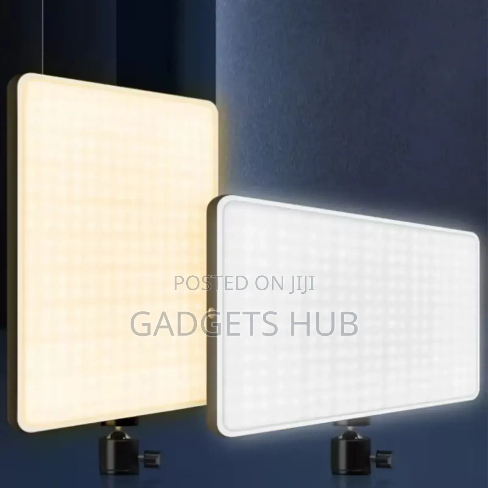 2 Led Video Light Dimmable Panel Studio Light