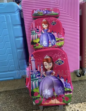 Frozen Beauty Set of 3 Pieces Kids School Bag Set