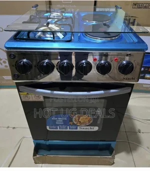 Saachi 2 Gas + 2 Electric Stove/Cooker With Gas Oven 50x50cm