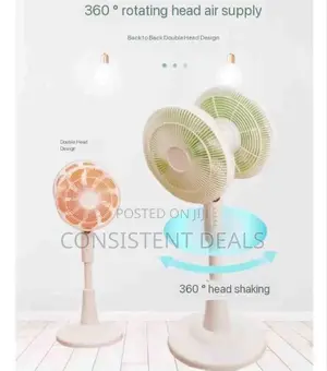 12 Inch Double Headed Side Rotating Fan