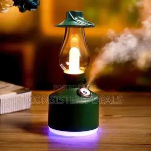 Retro Humidifier Vintage Lamp Night Light