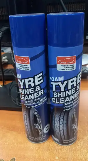 Foam Tyre Shine and Cleaner