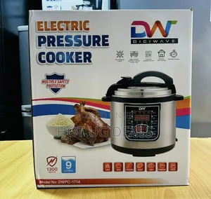 Digiwave 9l Electric Pressure Cooker Multi Cooker – Silver