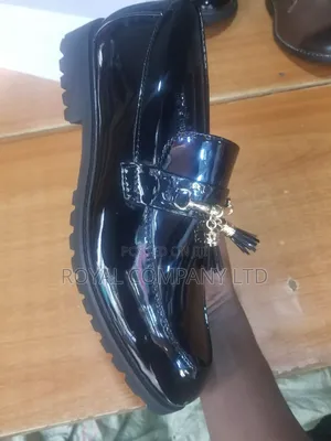 Boys Black Shoes