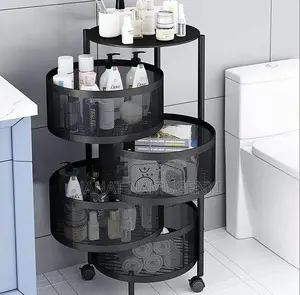 Movable Storage Kitchen Rack