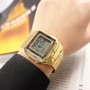 Casio DATA BANK DB-360 Multi Lingual 13 Languages Gold Watch