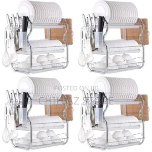 3 Tier Draining Dish Rack.