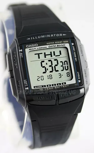 Casio DB-36-1A Multilingual Databank Watch