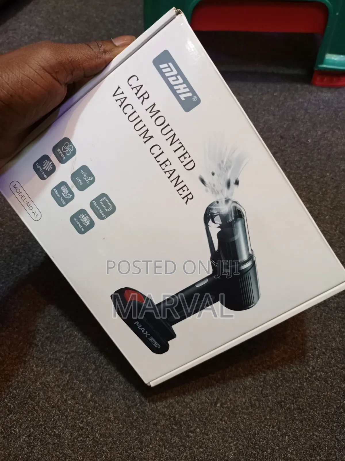 Car Mount Vacuum Cleaner (Cordless/Rechargeable)