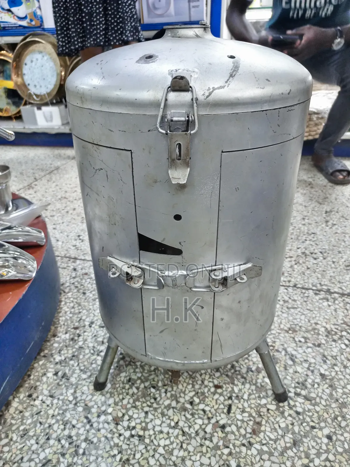 Charcoal Barbecue Grill.