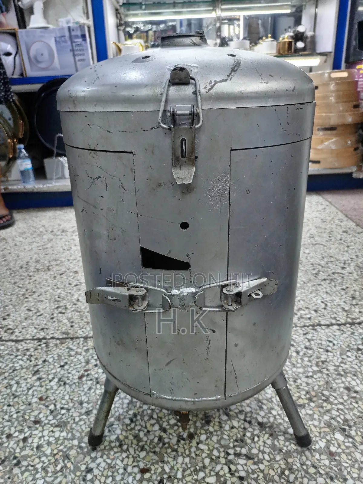 Charcoal Barbecue Grill.