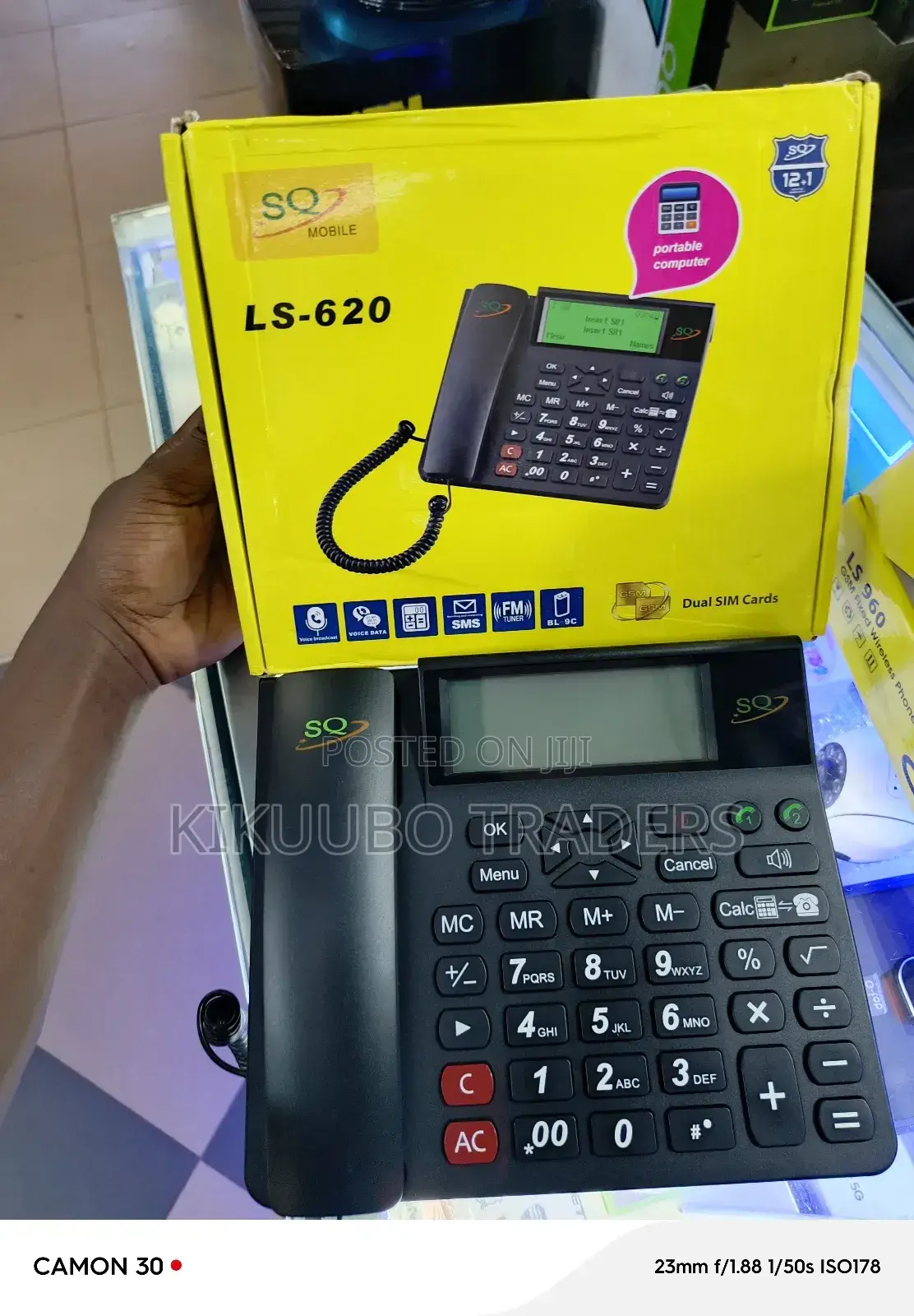 LS-620 GSM Fixed Wireless Landline Phone With Calculator