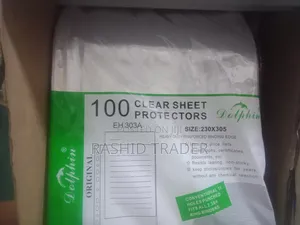 100pcs Clear Sheet Protectors