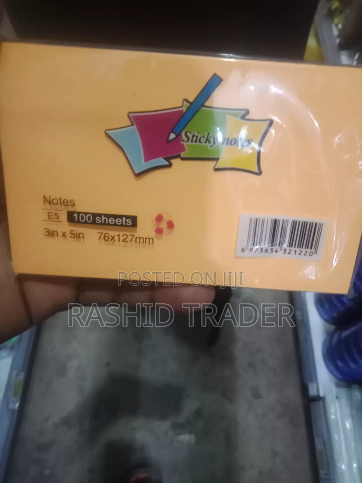 Plastic Soft Bound Sticker Note