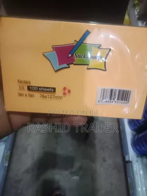 Plastic Soft Bound Sticker Note