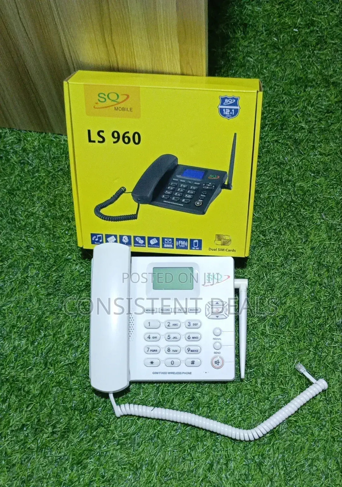 SQ LS-960 Landline Dual SIM Phone