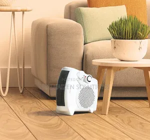 UK FINE ELEMENTS 2 Heat Settings White Color Fan Heater