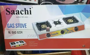 Saachi 3 Burner Gas Stove /Gas Stove