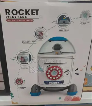 Rocket Piggy Bank