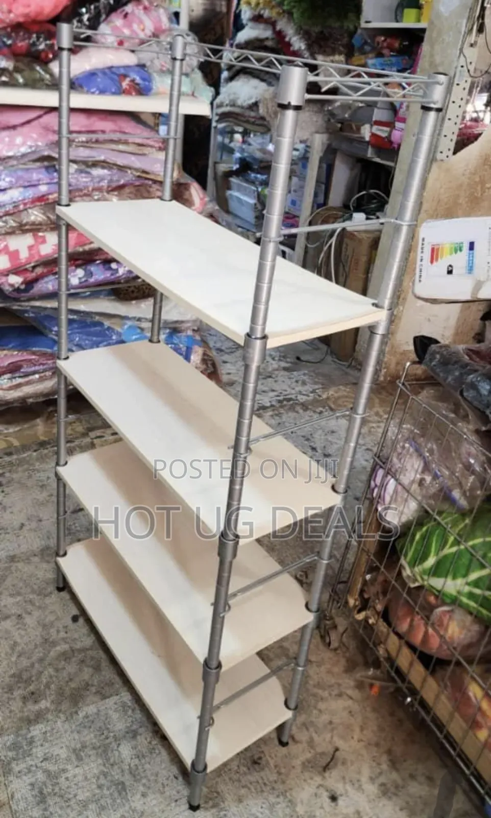 4 Tier Kitchen Storage Rack Organizer Stainless Steel Rack