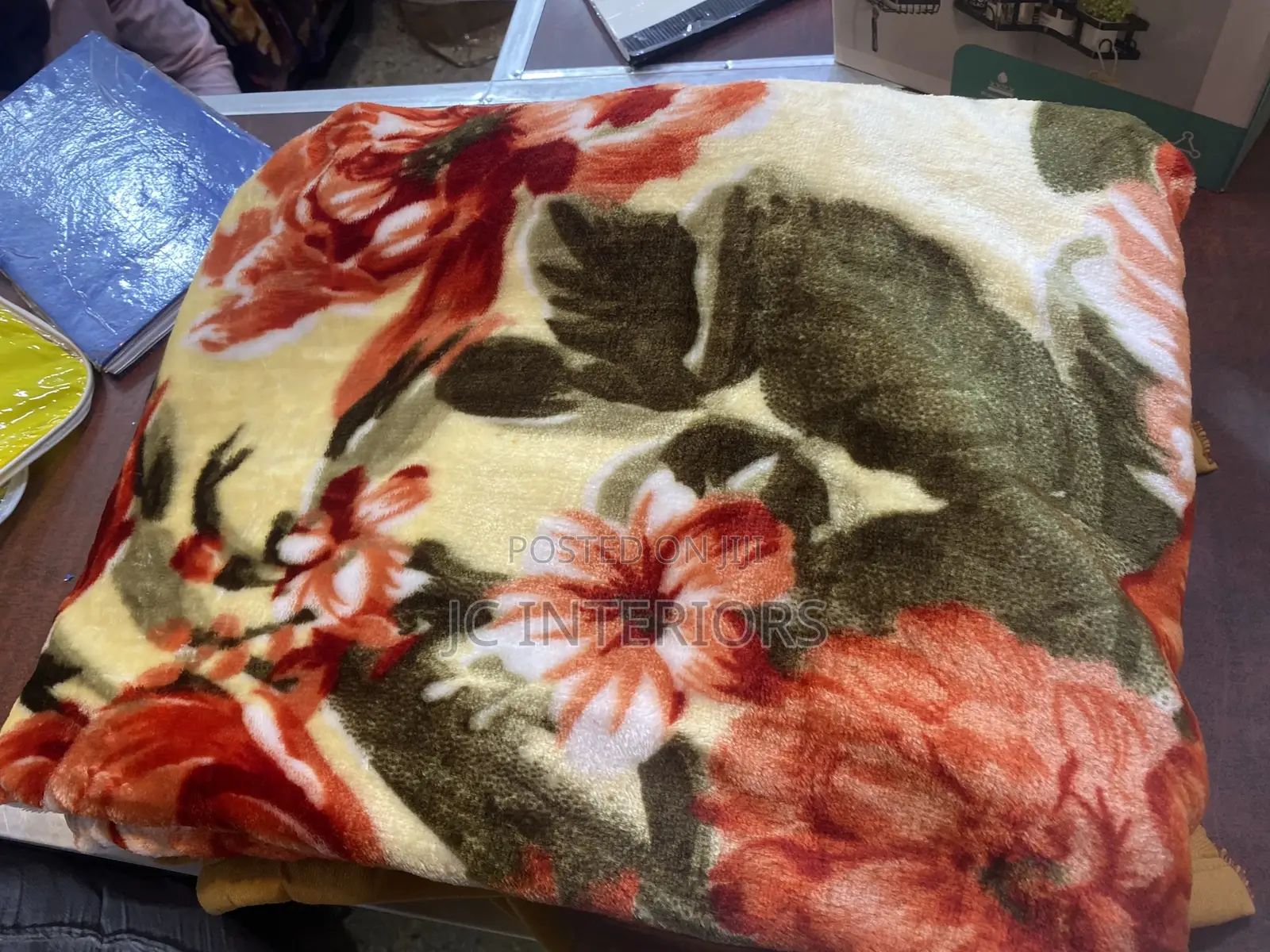 School Blanket - Floral
