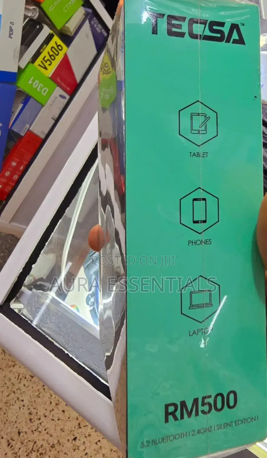 Rm500 Tecsa Bluetooth Rechargeable Mouse
