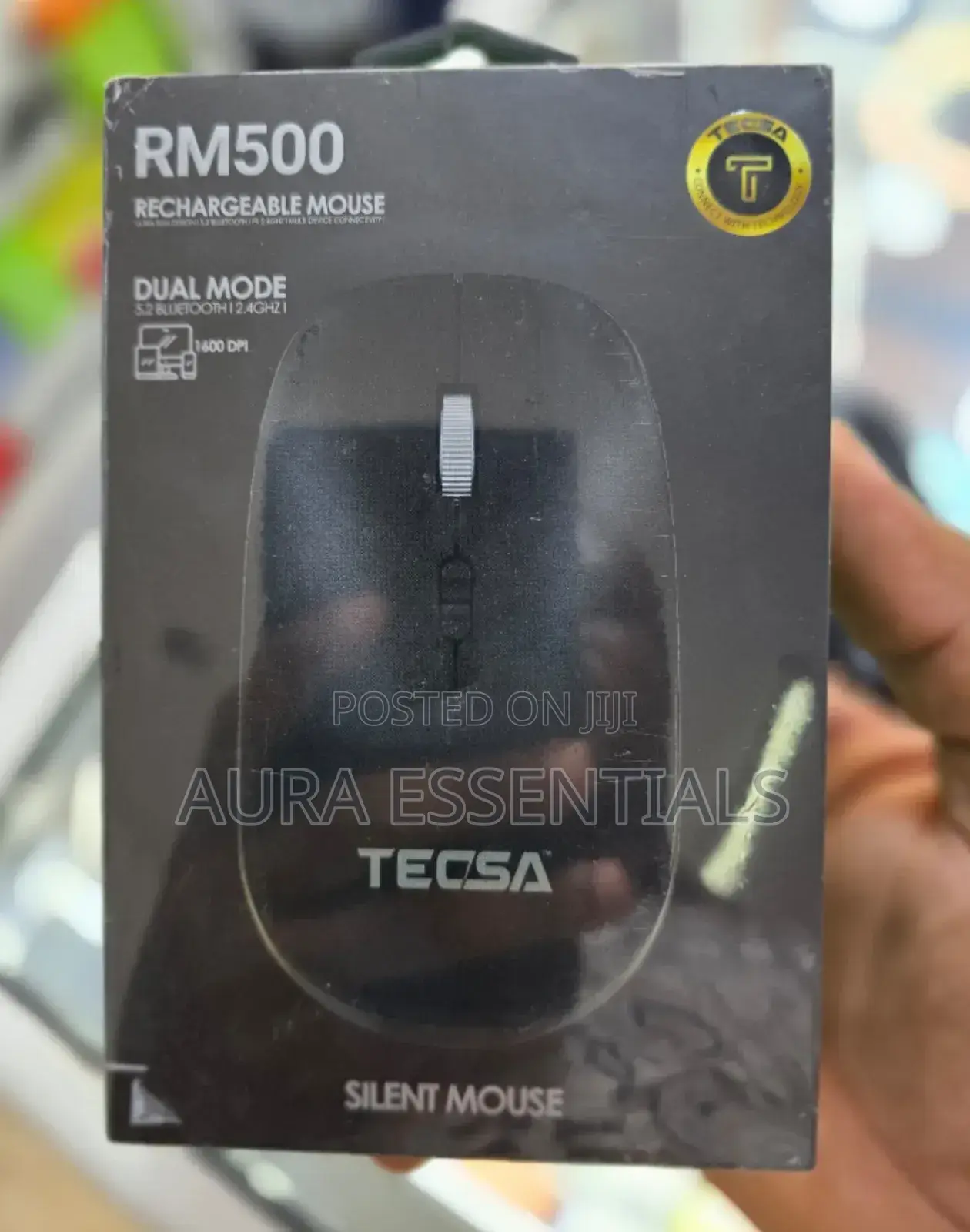 Rm500 Tecsa Bluetooth Rechargeable Mouse