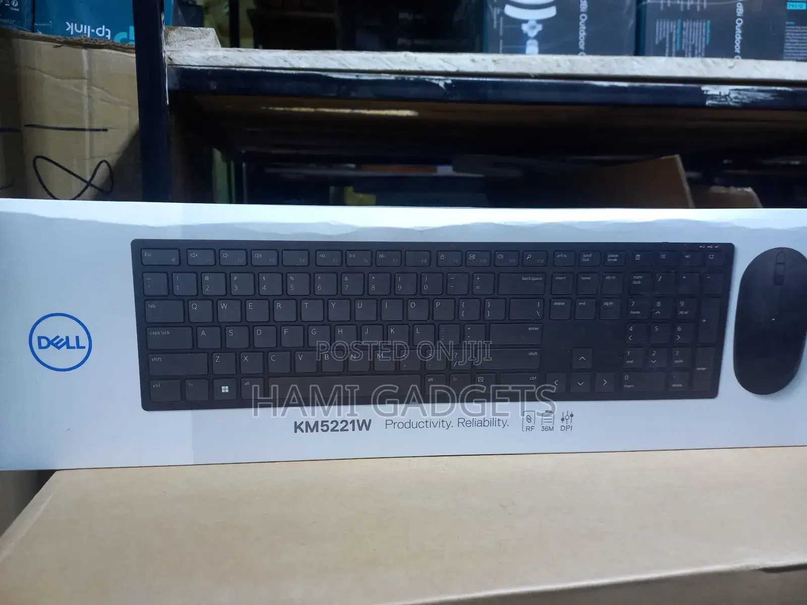 Dell Km5221w Combo Keyboard and Mouse