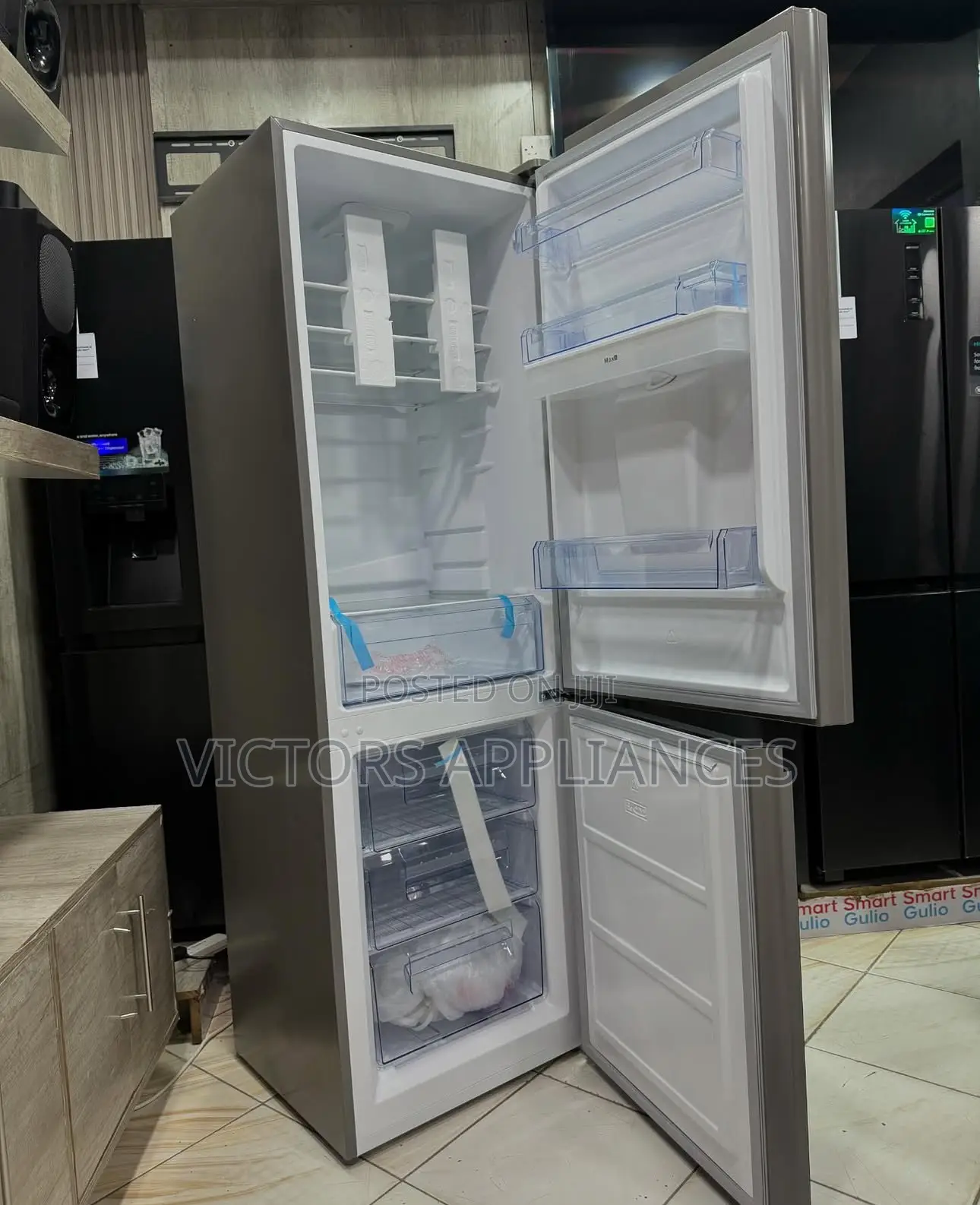 SPJ 429L Double Door Refrigerator With Mirror Finish
