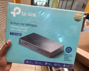 Tp Link 8port Desktop Switch With 4port Poe Tl Sf 1008p