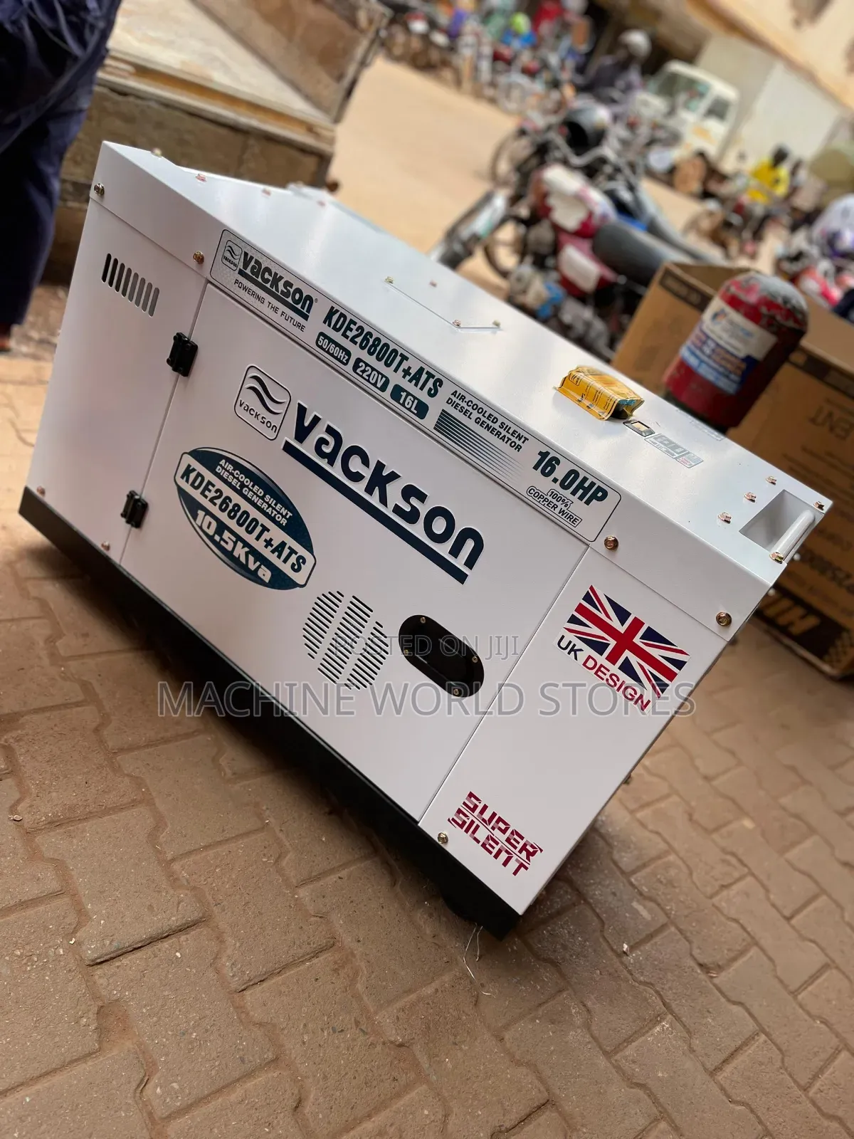 10.5kva Vackson Diesel Generator