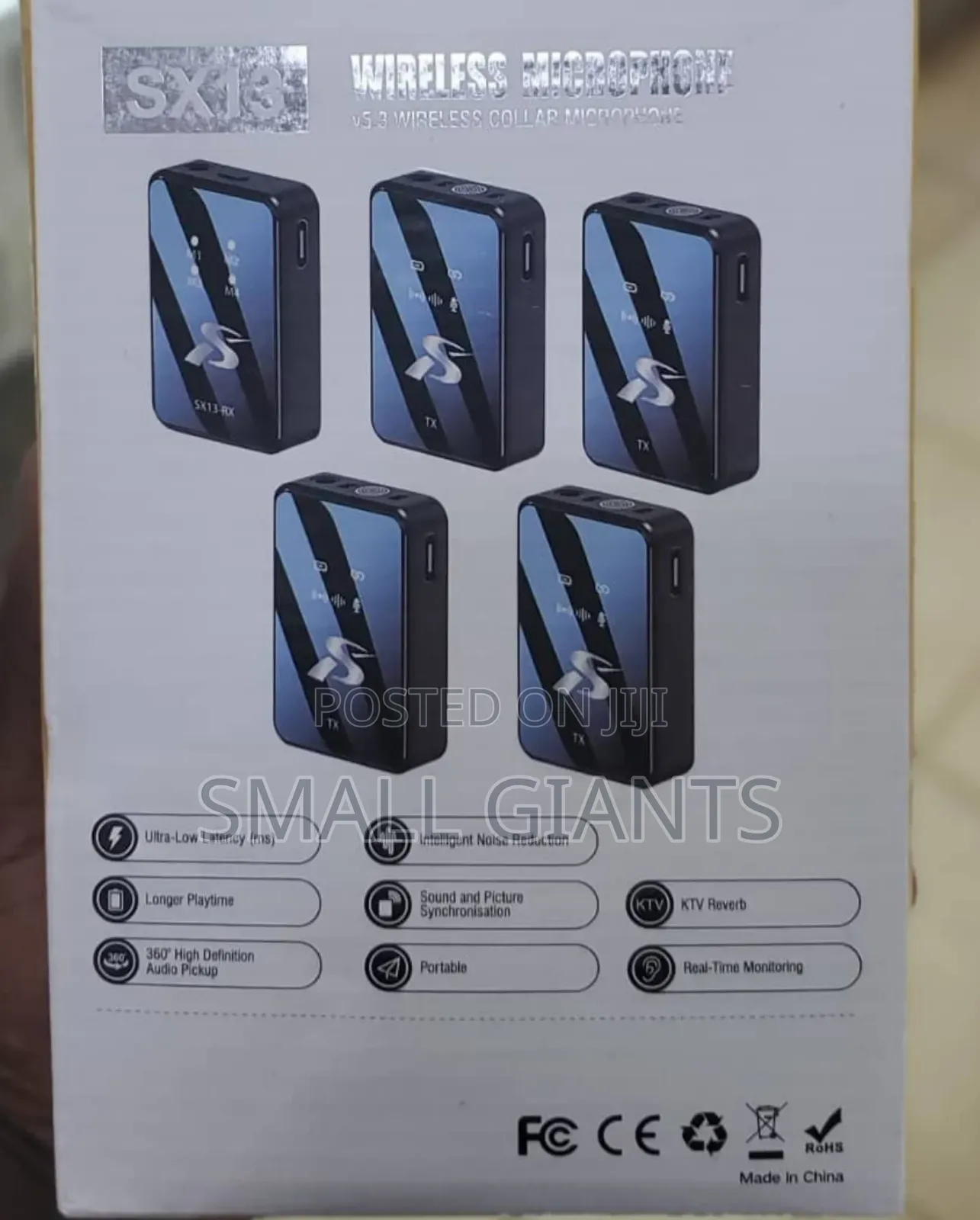 SX 13 Wireless Collar Microphone