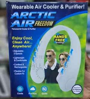 Hands- Free Wearable Air Cooler and Purifier
