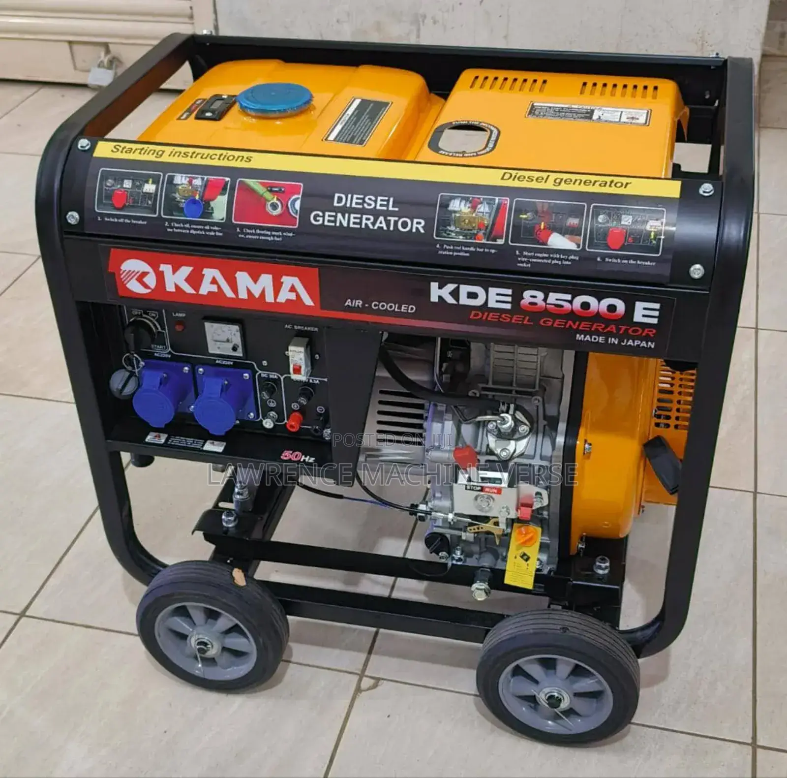 Diesel Generator Kama Open Body