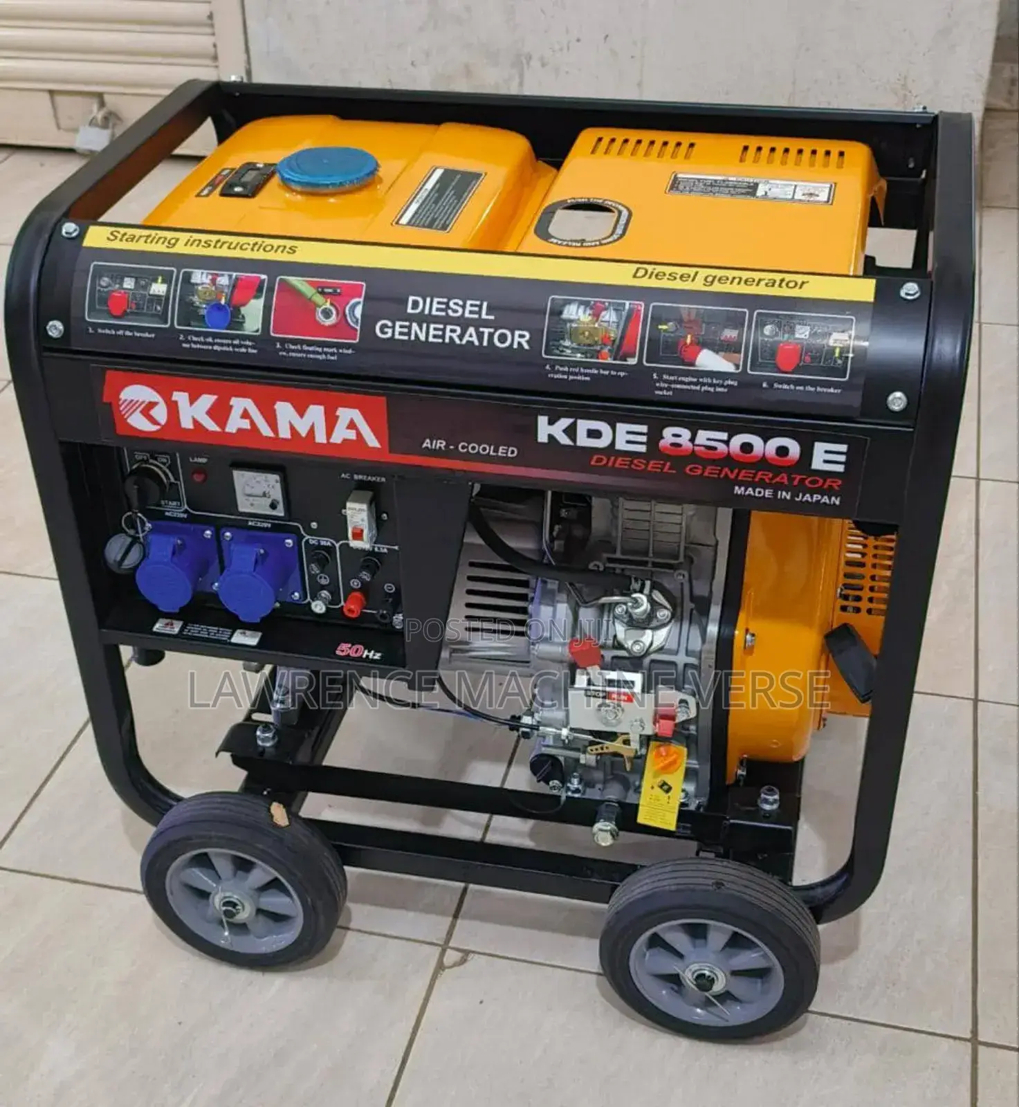 Diesel Generator Kama Open Body