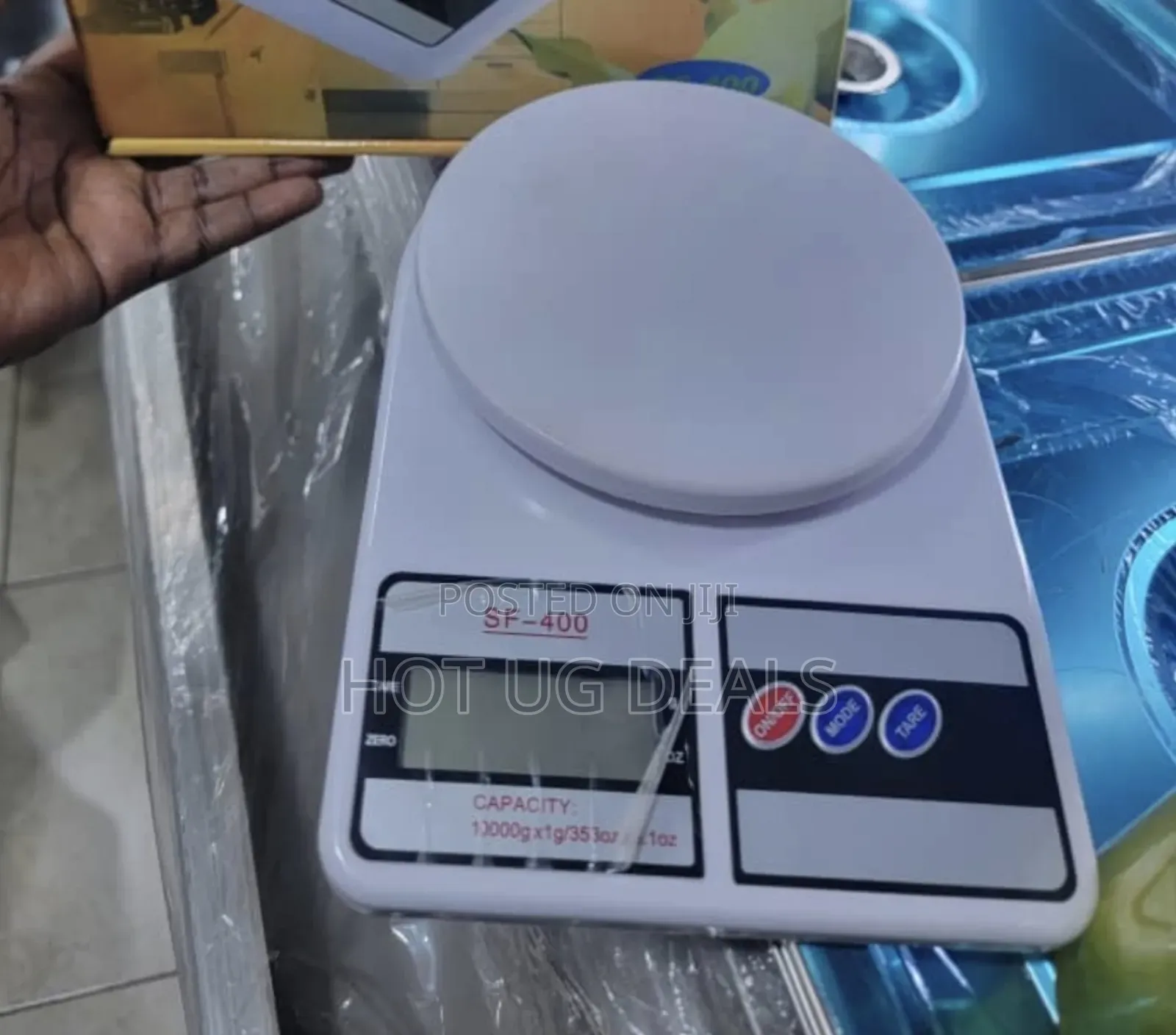 10 Kg Electronic Kitchen Digital Weighing Scale - White