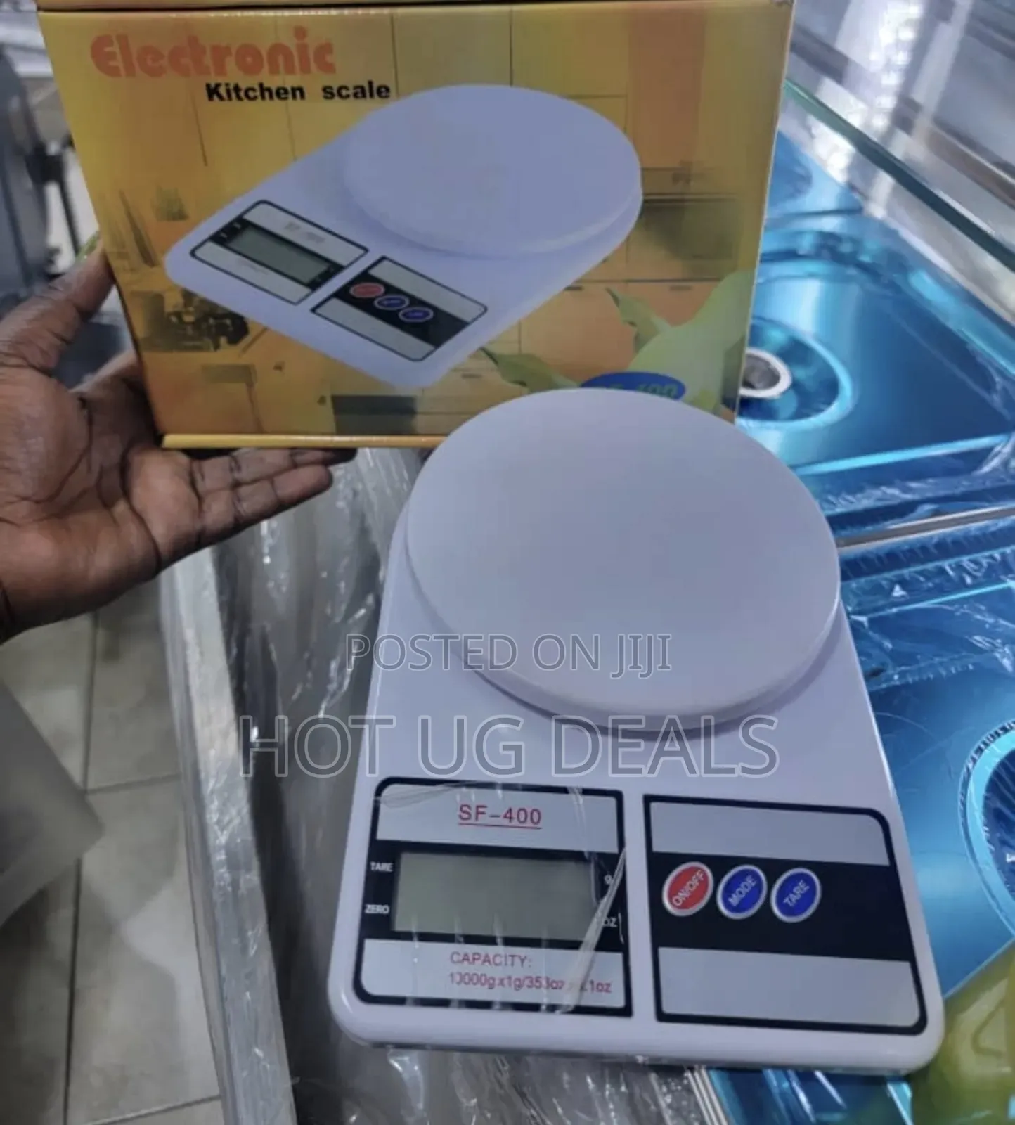 10 Kg Electronic Kitchen Digital Weighing Scale - White