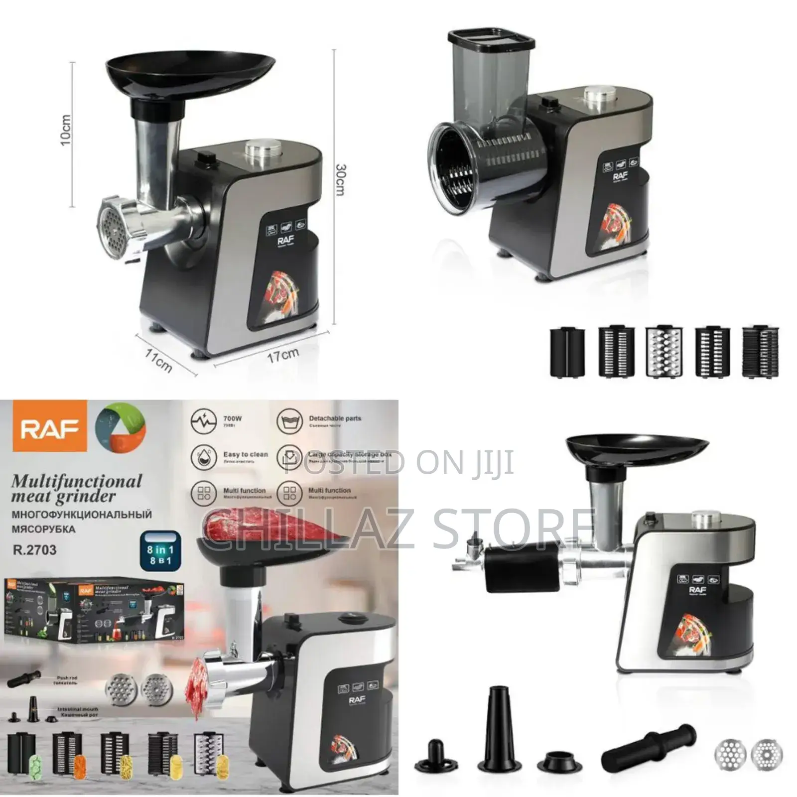 RAF 8 in 1 Meat Grinder.