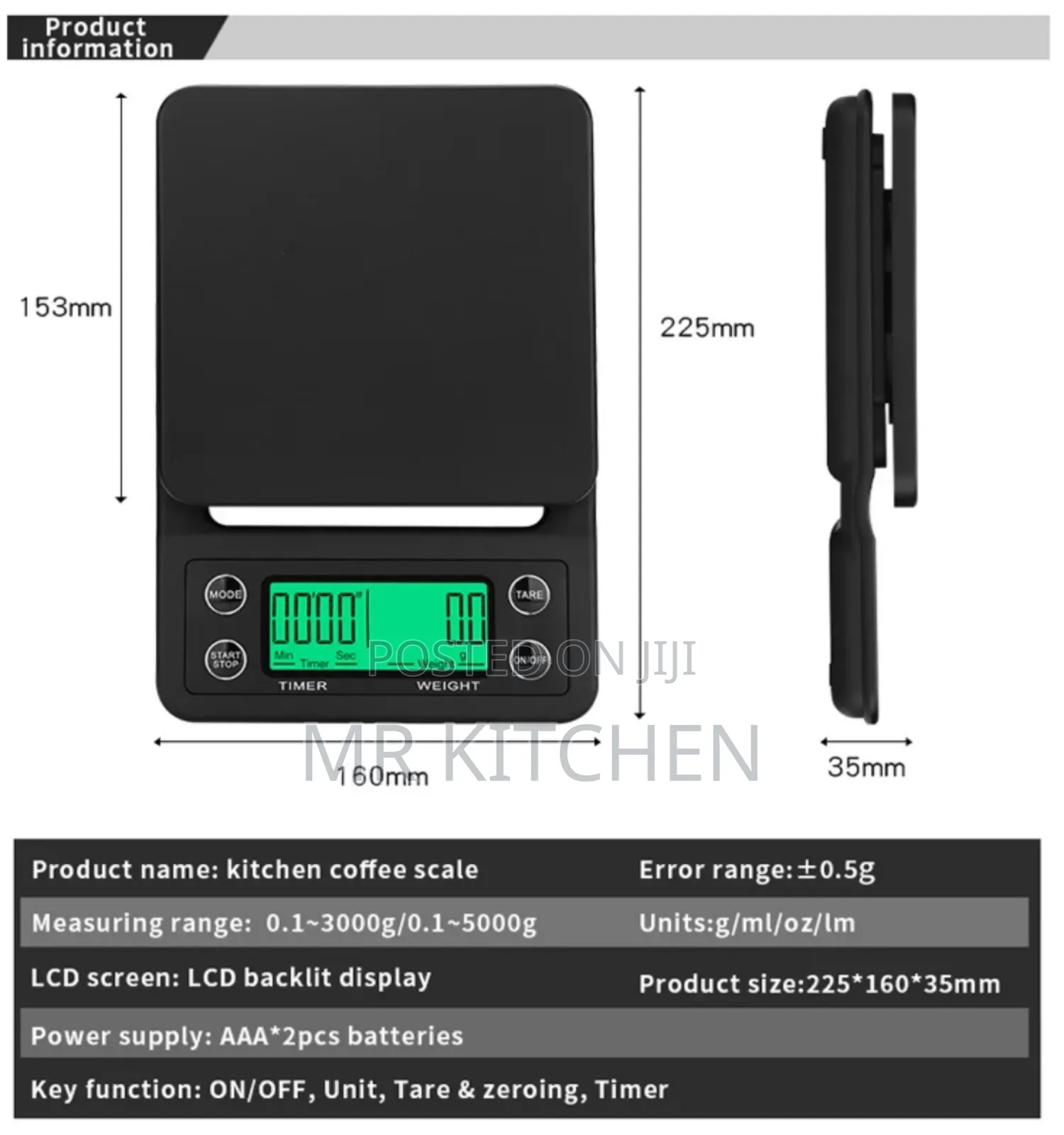 High Precision Batista Scale