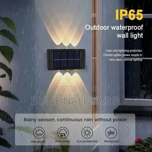 Outdoor Solar Wall Light