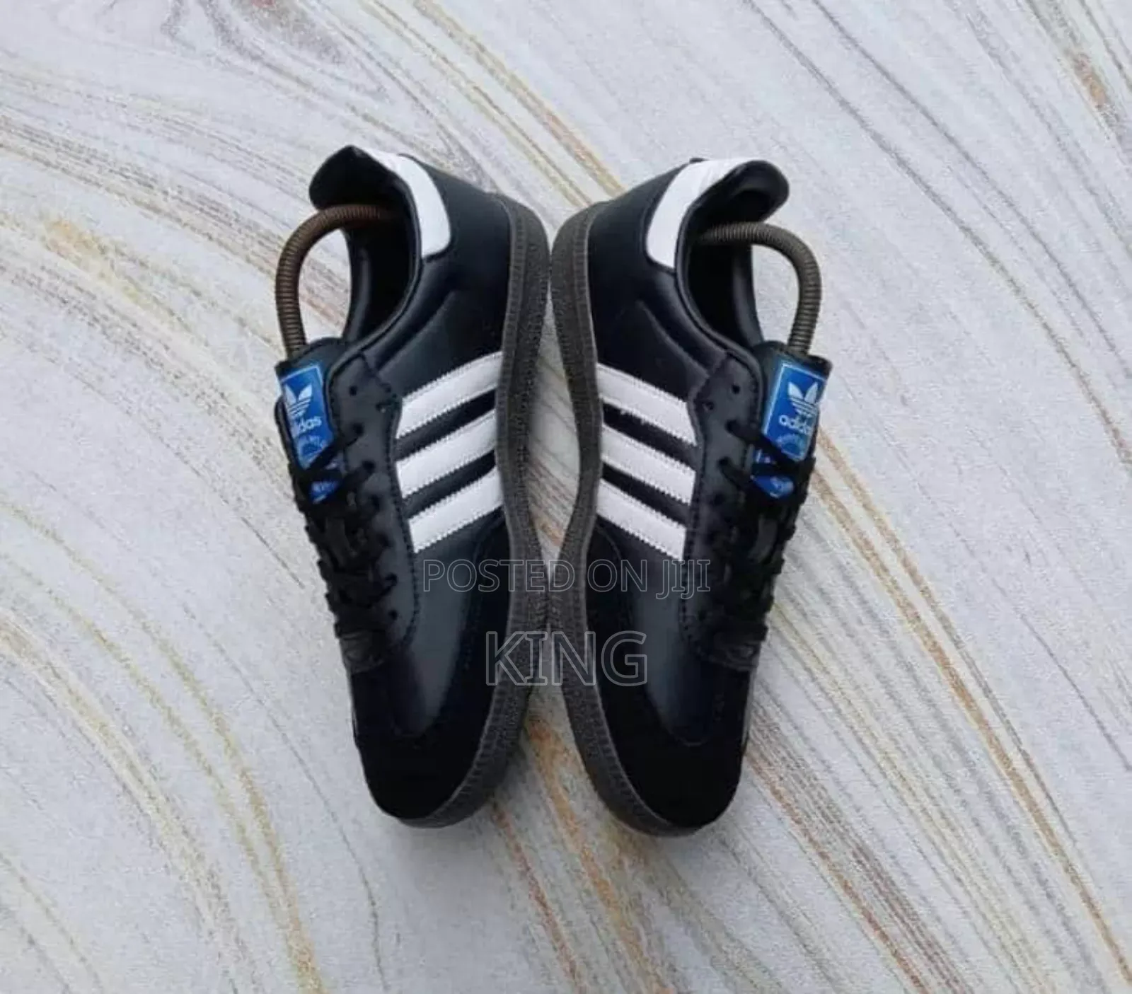 Samba Black Suede Sneakers