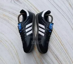 Samba Black Suede Sneakers