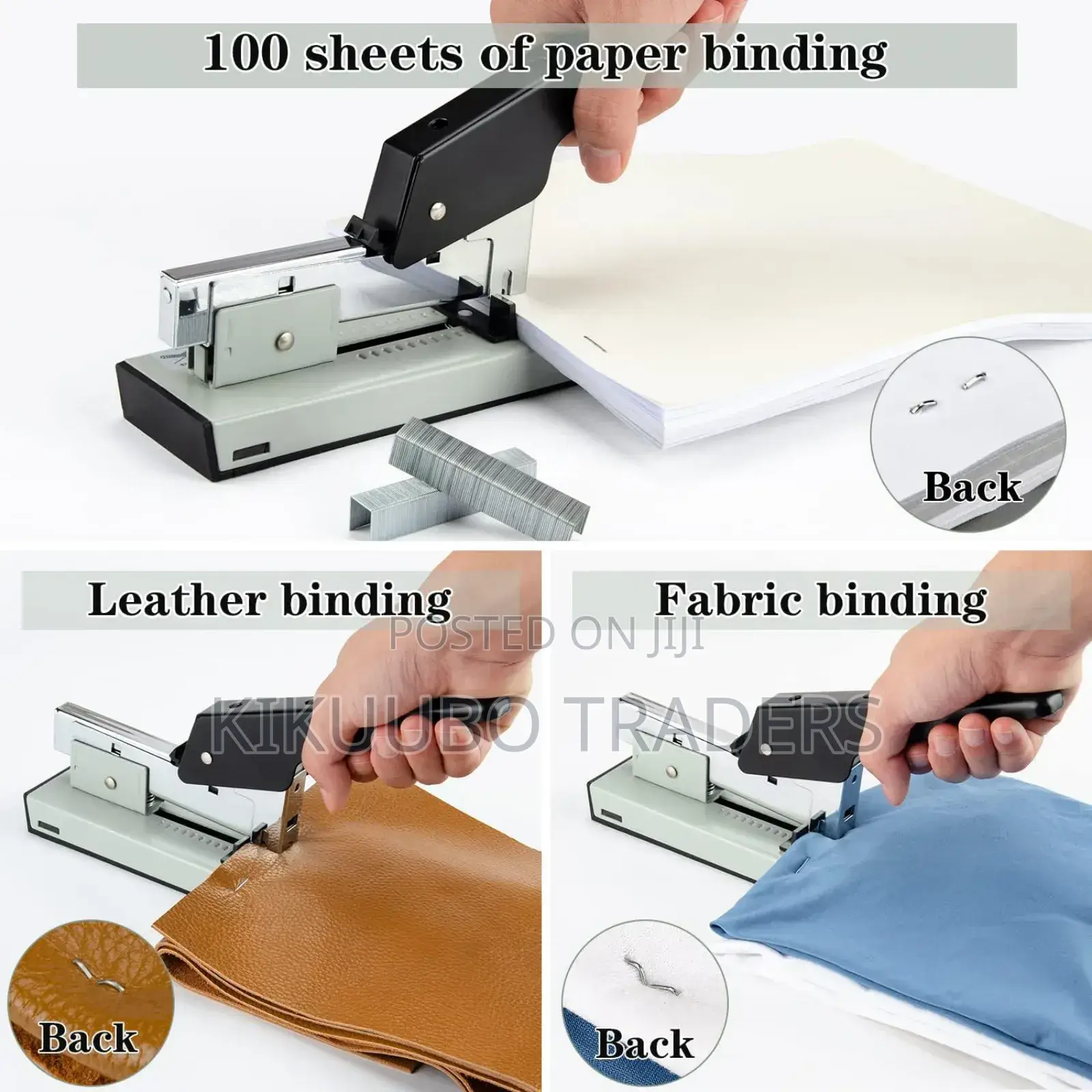 Heavy Duty Stapler Machine (100 Sheets)