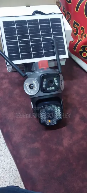 Solar Camera With Siren 4g Sim Card,V380pro